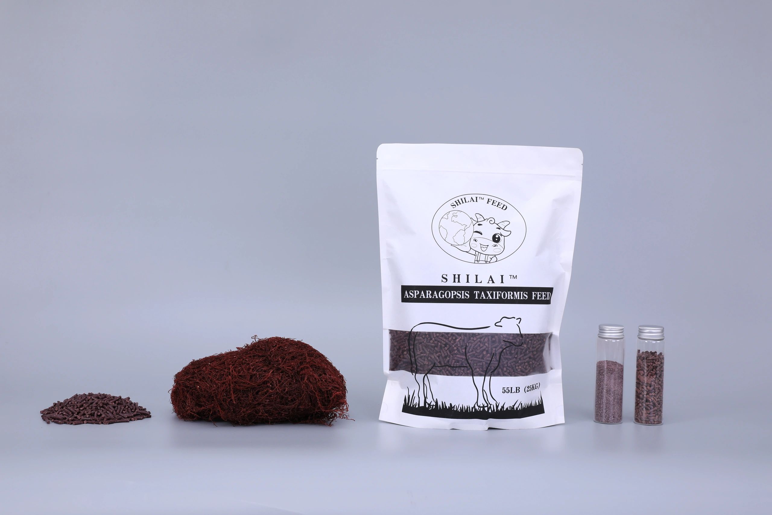 ShiLai™ Methane-Cut Feed — Asparagopsis taxiformis livestock feed additive